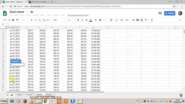 Import Html- Yahoo Finance-Live Dashboard part 3)-Google Sheets 2018-TUTORIAL смотреть онлайн