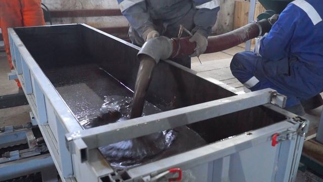Газобетон. Работа конвейерной линии РТМ-40КА компании Рустехмаш. Производство газобетона. смотреть онлайн