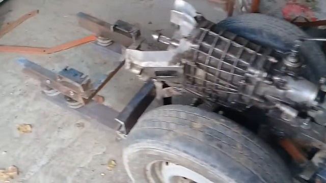 Минитрактор с двигателем зид 4.5 в процессе изготовления 3 смотреть онлайн