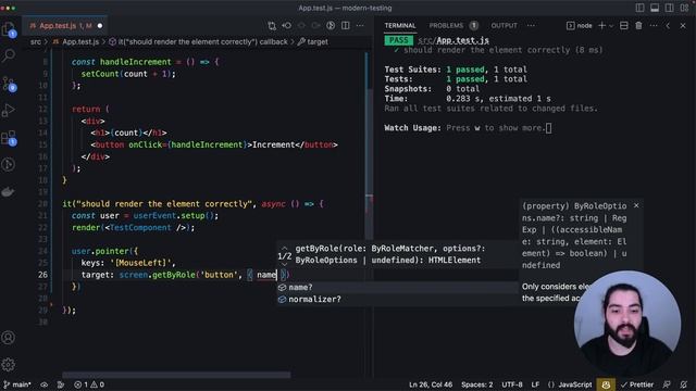 #31 - Kullanıcı Etkileşimleri - Mouse/Pointer Events - Modern Frontend Testing смотреть онлайн