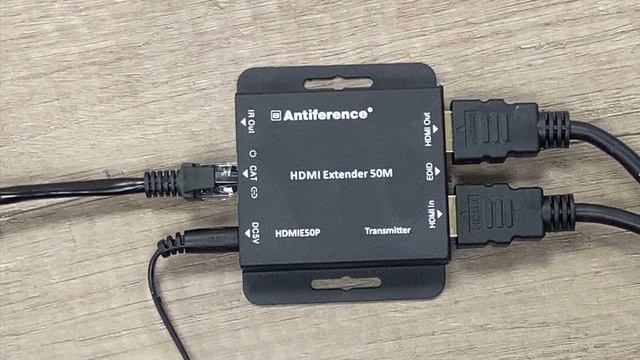 How to Extend HDMI over CAT / Ethernet Cable using the Antiference HDMIE50P смотреть онлайн