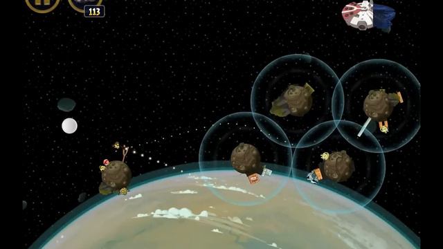 Angry Birds Star Wars J-23 Path of the JEDI Millennium Falcon Gold Medal смотреть онлайн