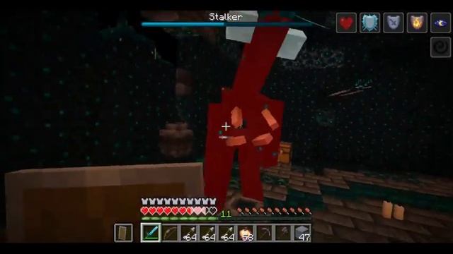 Minecraft Deeper and Darker: Stalker Boss Fight ( 1.19.2 Mod ) смотреть онлайн