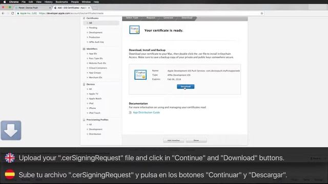 APN Push Notifications | Send Push Notification to iOS смотреть онлайн