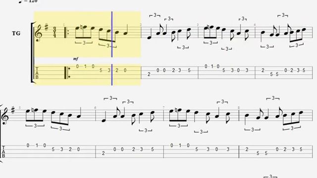 The Rocky Road To Dublin Tenor Guitar TAB (PDF + Guitar Pro)