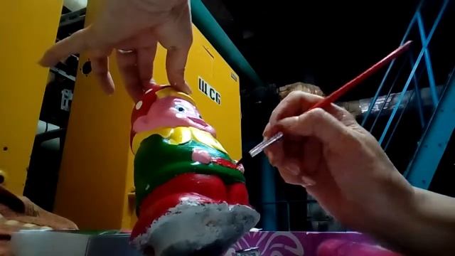 Раскраска гномика из гипса смотреть онлайн