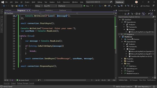 GPT-4 Builds a Chat App with SignalR in 10 Minutes! ? смотреть онлайн