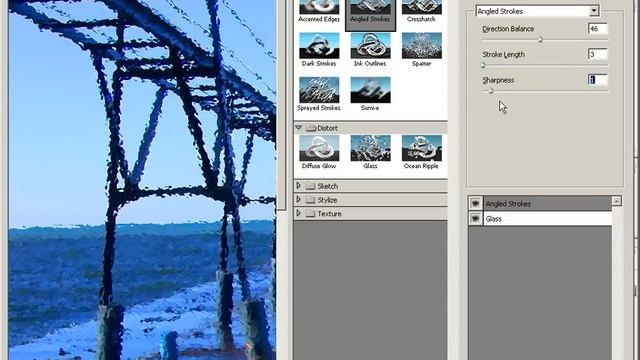 Уроки Adobe Photoshop CS3 - урок 10 - Картина из фотографии смотреть онлайн