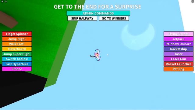 СПУСКАЕМСЯ УЛЬЯНОЙ ПРО РАДУГЕ! Roblox Rainbow Slide Obby смотреть онлайн