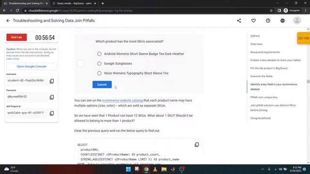 Troubleshooting and Solving Data Join Pitfalls | Earn Learn to Earn Cloud Data Challenge смотреть онлайн