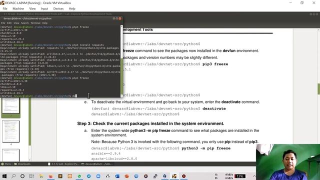 3.1.12 Lab - Explore Python Development Tools | Cisco DevNet смотреть онлайн