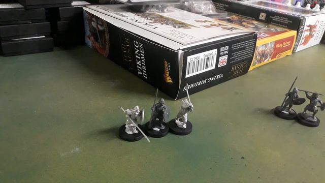 Dark Age Miniatures Size Comparison - Warlord, Gripping Beast, Wargames Atlantic, Foundry