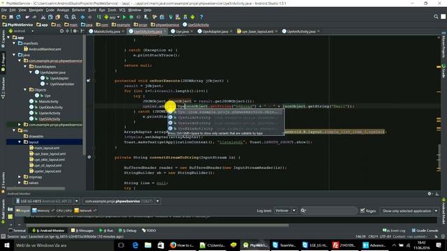 Üye Sil | Android ile Php Web Servis Örneği (Part 6) смотреть онлайн