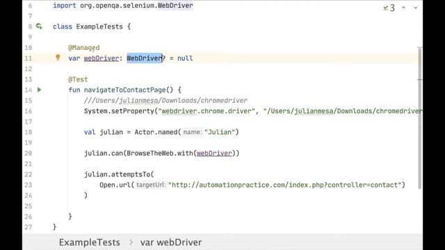 Managed driver - Automatización Pruebas Web con Serenity y Kotlin смотреть онлайн