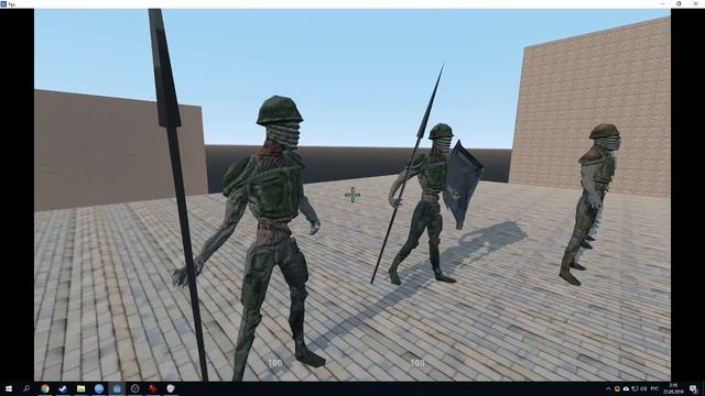 Skinny Soldiers and glitchy unfinished anims | Godot 3.1 | Blender 2.79 смотреть онлайн
