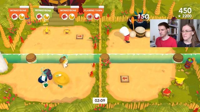 Cannibal Cuisine - #1 - YOU SLAY, I COOK (2 Player Co-op Gameplay) смотреть онлайн