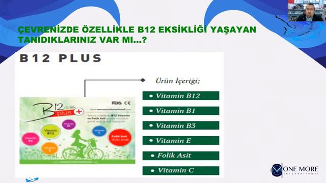 One More B12 Plus Vitamin Ürün Sunumu - One More International B12 Bant смотреть онлайн
