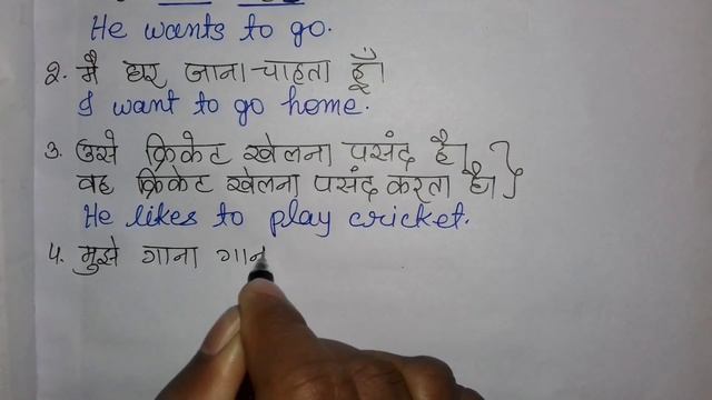 Lesson-59/Simple Present Tense/Hindi to English Translation смотреть онлайн