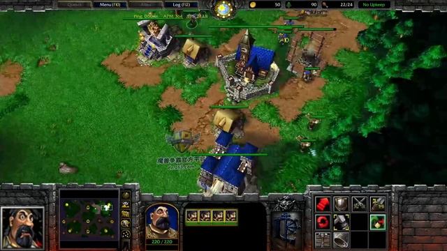 Гайд для новичков Warcraft III (за альянс) (2) Постройка базы смотреть онлайн