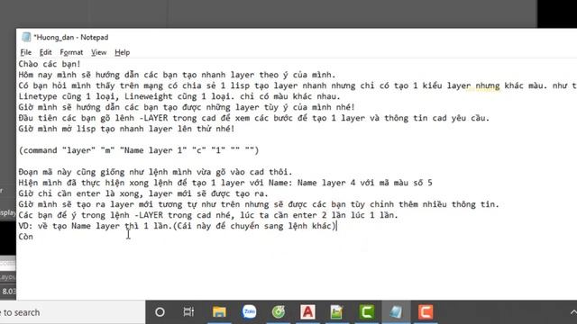 ✅Hướng Dẫn Viết Lisp Tạo Layer Nhanh Có Đầy Đủ Thông Tin Color, Linetype, LineWeight... смотреть онлайн