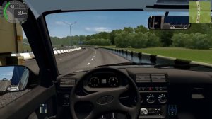 на ниве с прицепом на дачу II City Car Driving