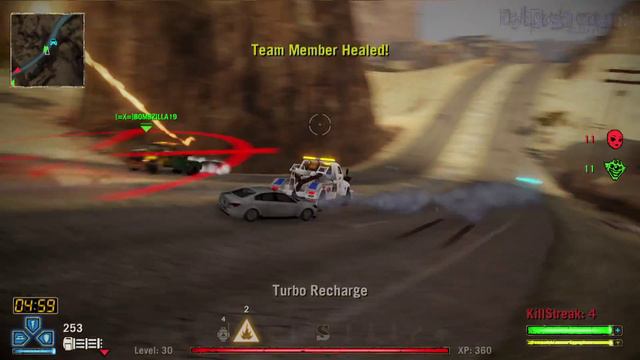 [Twisted Metal / PS3] Team Deathmatch: Junkyard Dog Duo in Diablo Pass (1440p) смотреть онлайн