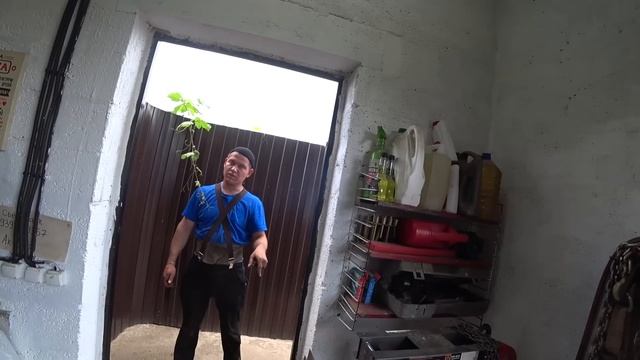 НАЧАЛИ СТРОИТЬ ГАРАЖ! КРАСИВЫЙ ФРОНТОН У ДОМА ГОТОВ смотреть онлайн