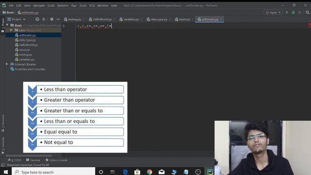Comparison Operator in Python - Let's Compare смотреть онлайн