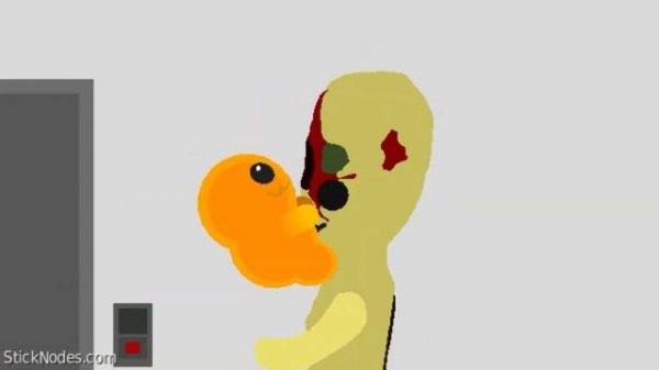 SCP-999 vs SCP-173 | Stick Nodes Animation