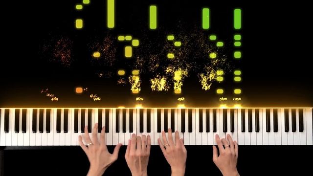 Christmas Medley [4 hands piano] смотреть онлайн