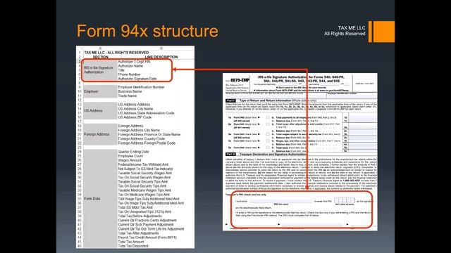 Form 94x Excel Application смотреть онлайн