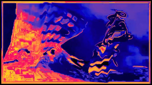Crazy Frog | Sunset + Distortion Fx | Weird Audio & Visual Effects | ChanowTv