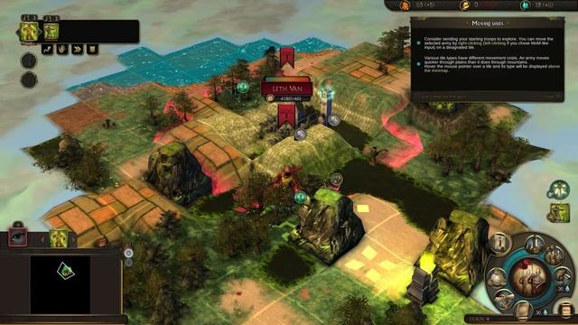 Worlds of Magic gameplay HD [PC - 1080p] - Turn Based Fantasy Strategy смотреть онлайн