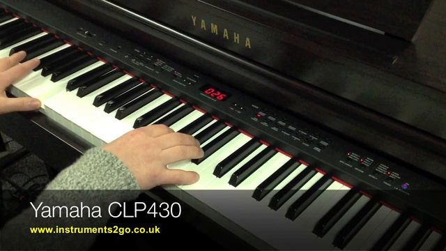 Yamaha CLP430 Piano Demo смотреть онлайн