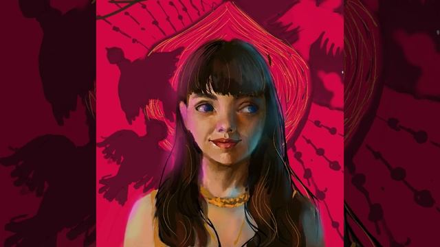 Поэтапное рисование цифрового портрета в procreate, digital art смотреть онлайн