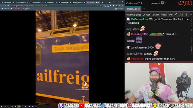 Hasan Reacts to Bri'ish Train Guy смотреть онлайн