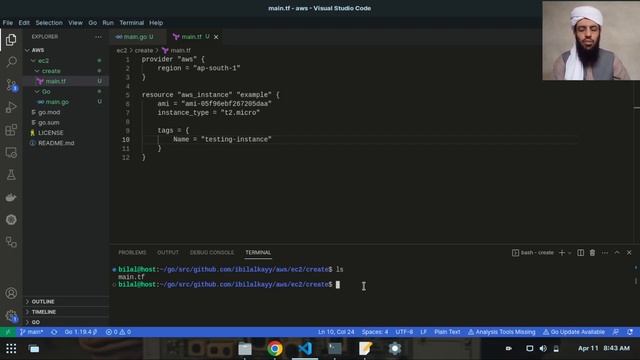AWS App | Part 1 | Creating an EC2 Instance using Terraform смотреть онлайн