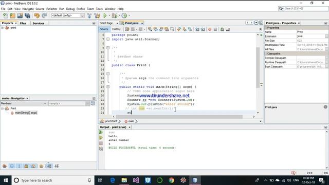 Read and write from console (Java) смотреть онлайн