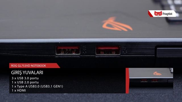 Asus ROG Strix GL753VD İncelemesi смотреть онлайн