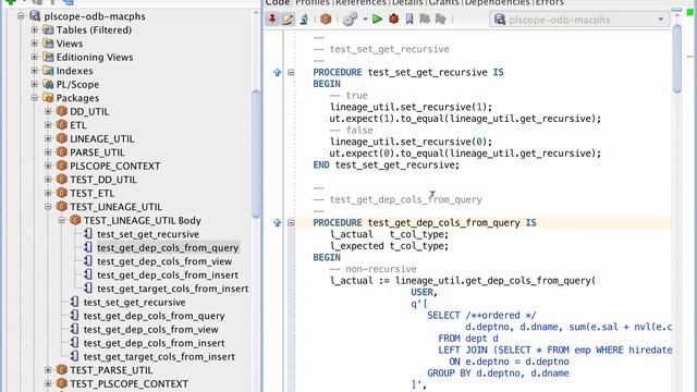 run utPLSQL test v0.2.0 смотреть онлайн