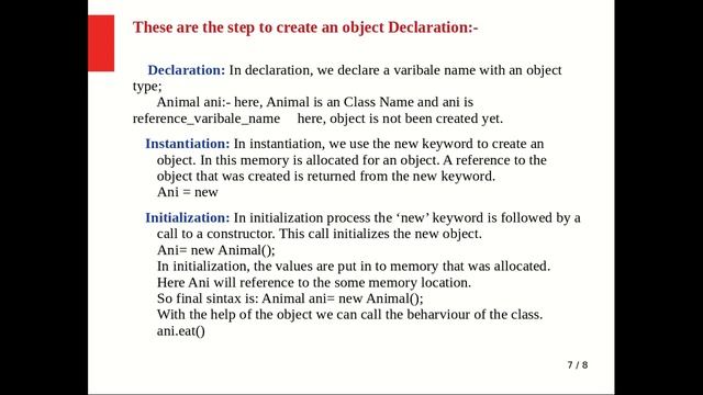 Java Tutorial 26: Java OOPs Concepts | Class | Object | Object Oriented Programming For Beginners смотреть онлайн
