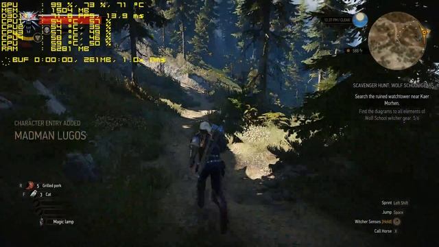 The Witcher 3 Zotac Gtx 1070 Amp! Edition Ultra Settings 1080p смотреть онлайн