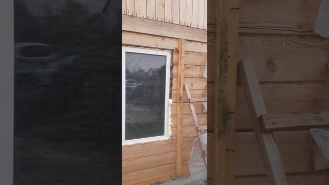 Установка окна на даче!!! смотреть онлайн