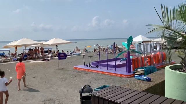 Пляж Мандарин Адлер 01 сентября смотреть онлайн