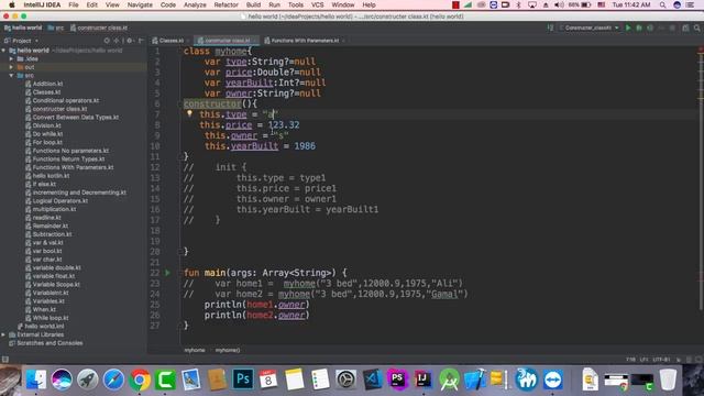 037 kotlin - constructor شرح مفصل عن دالة смотреть онлайн