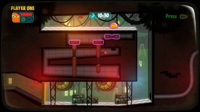 Суровый ЛИЗУН ГЛАЗАСТИК на ЭЛЕКТРОСТАНЦИИ! Игра Tales From Space About A Blob с ПАПУЛЕЙ