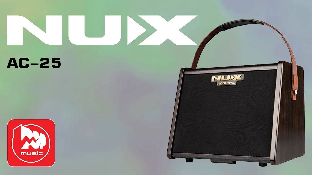 Комбик для акустической гитары NUX AC-25 (с Bluetooth и мобильным приложением)