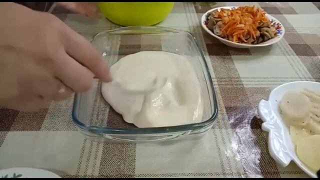 Заливной пирог с грибами и картофелем - находка для каждой хозяйки! смотреть онлайн