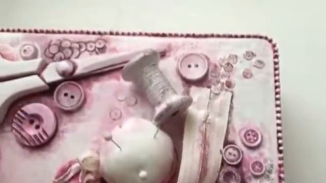 Шкатулка для швейных мелочей своими руками