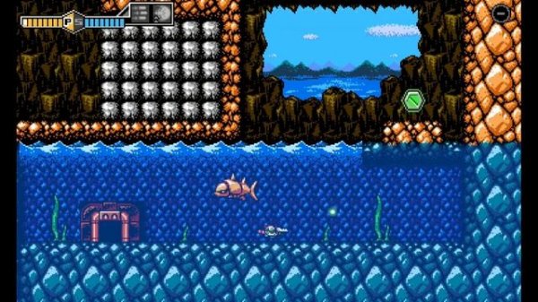 Blaster Master Zero 100% Walkthrough Part 5-Water Area